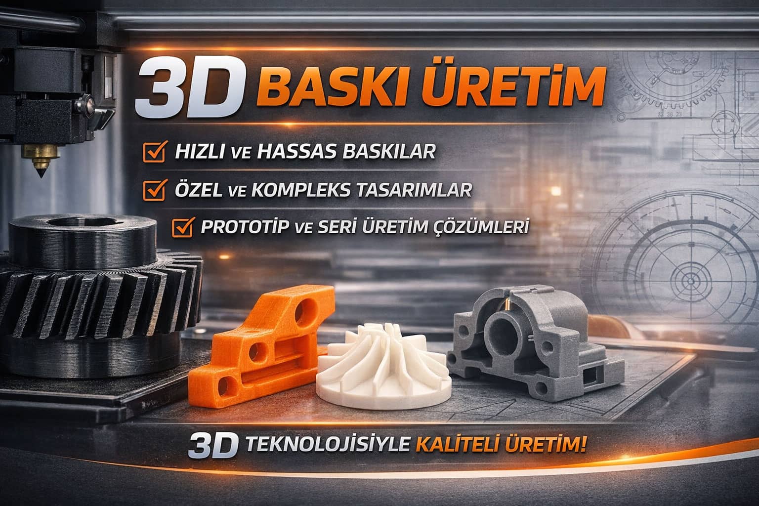 3D Baskı Üreticisi